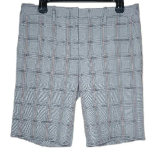 BCBGMaxAzria Shorts, Size 6, Gray, Orange - Picture 1 of 2